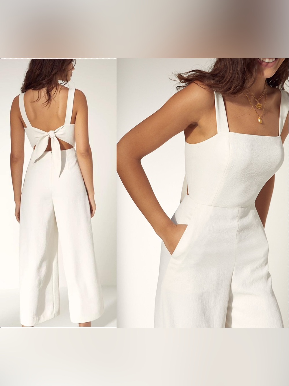 NWOTS Wilfred Écoulement Jumpsuit Sz 0 Light Birch